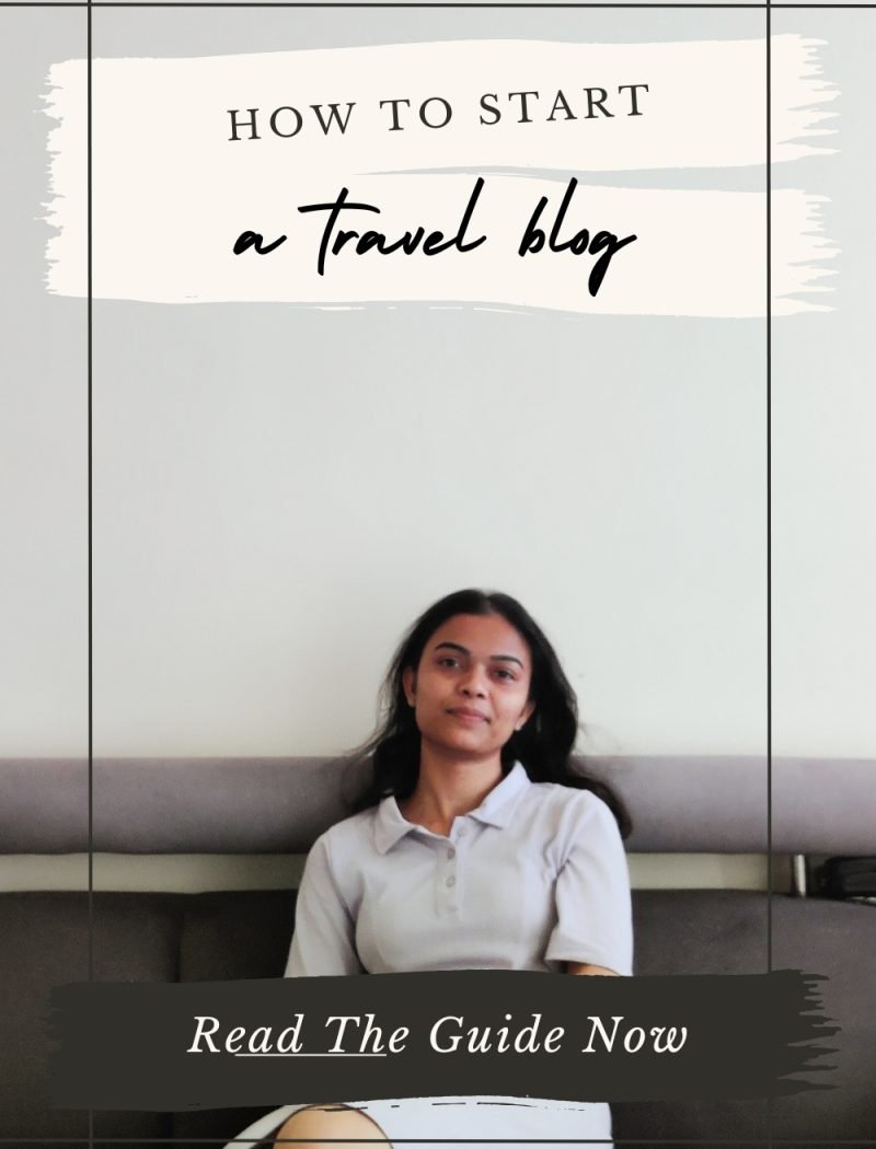 Cream Black Simple Travel Blog Animated Pinterest Pin