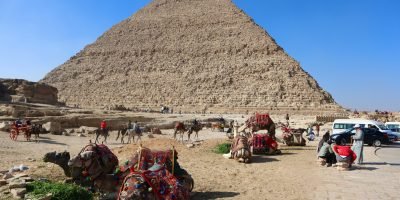 Pyramids of Giza and the Sphinx
