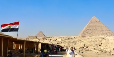 Pyramids of Giza and the Sphinx
