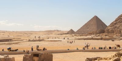 Pyramids of Giza and the Sphinx